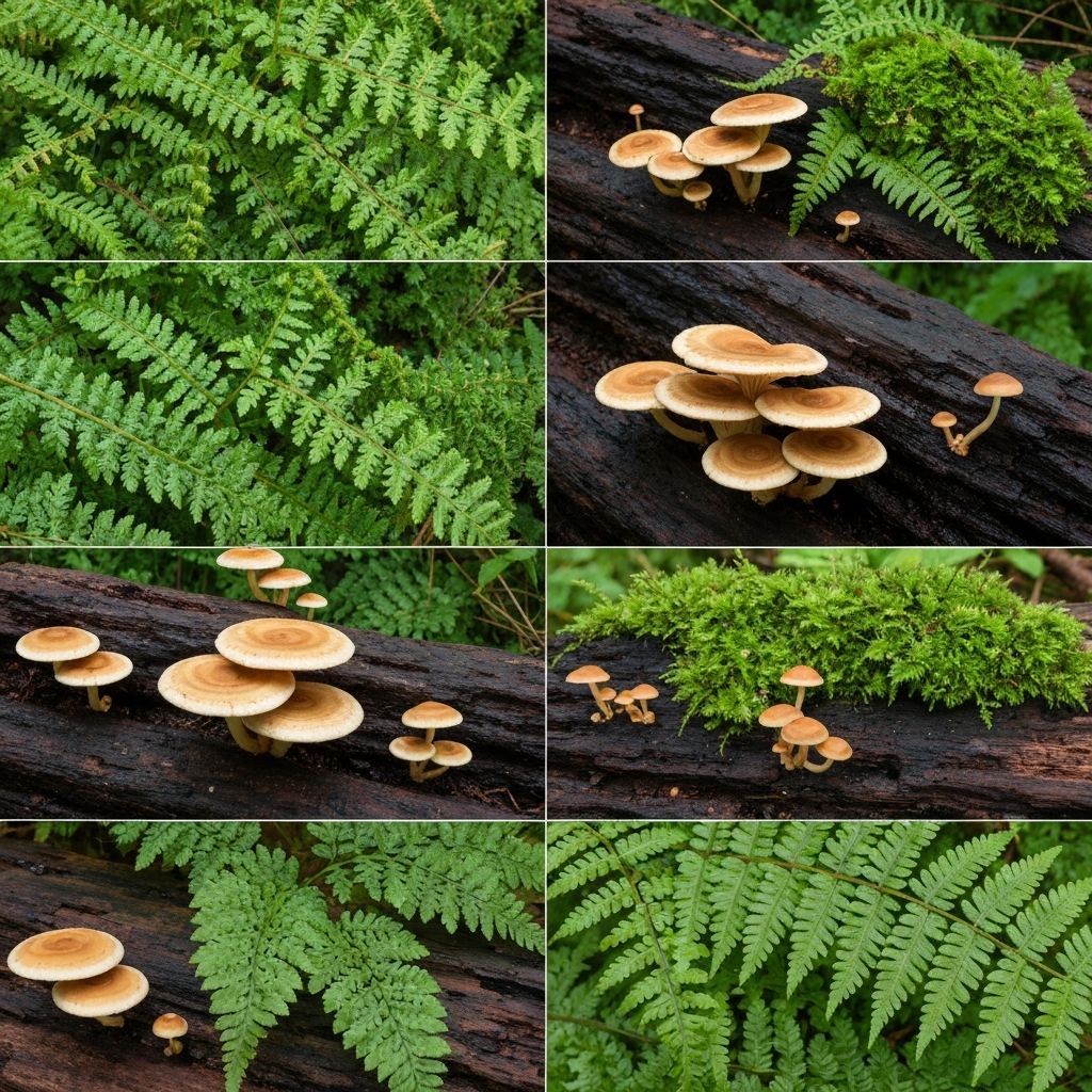 Green forest vegetation